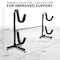 Raxgo Freestanding Kayak Storage Rack, Indoor & Outdoor Kayak Stand with Wheels, for 2 Kayaks RGFSKRWW - alternate 4